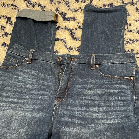 So Slimming Girlfriend slim leg crop jeans 1.5 M - Picture 1 of 5